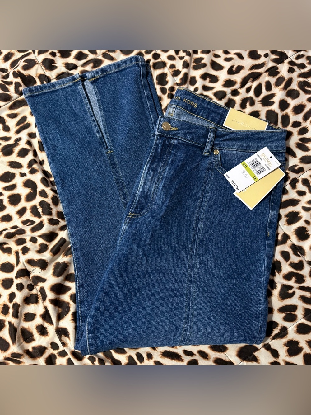 ✨Michael Kors High-Rise Cropped Flare Jeans✨